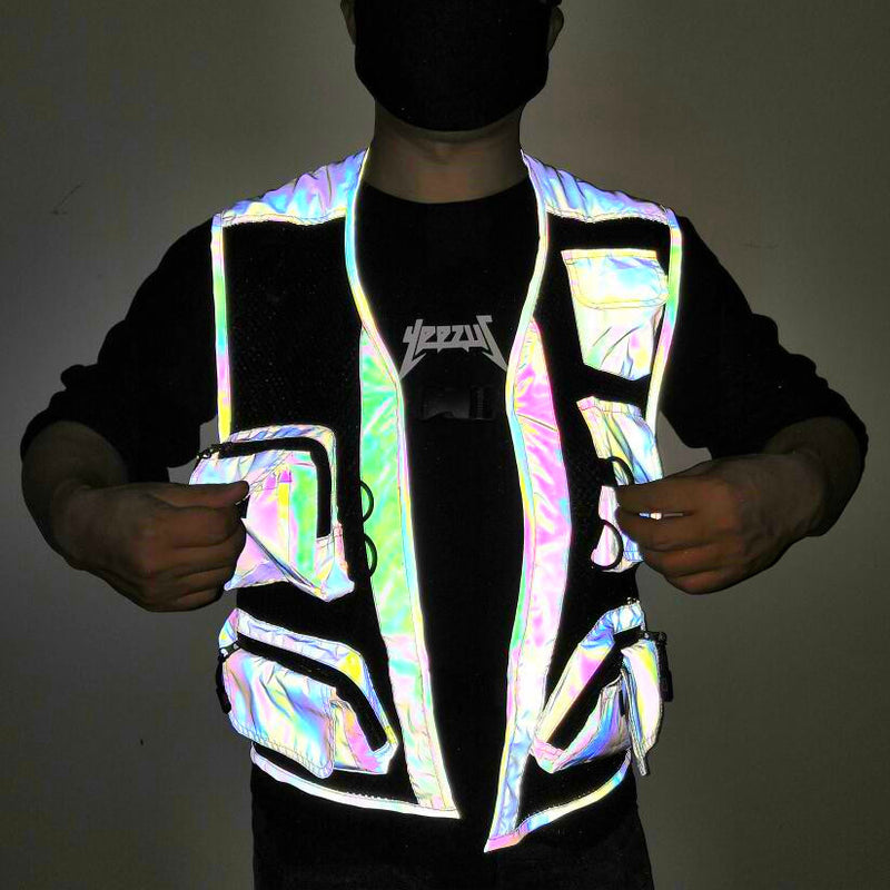 Reflective Pockets Vest