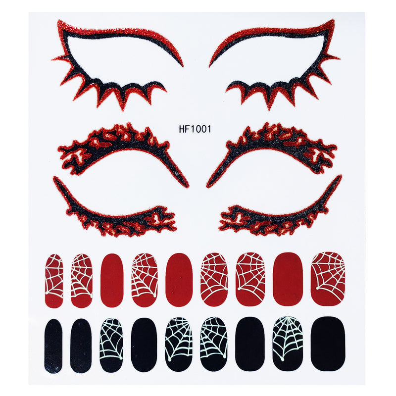 Vampire-themed Set (Eyes +nail Stickers）