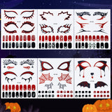 Vampire-themed Set (Eyes +nail Stickers）