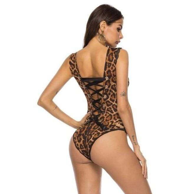 Lacey Back Leopard
