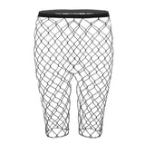 Fishnet Legging Shorts-[rave outfit]-Euphoria