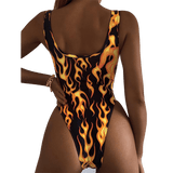 Flame Girl-[rave outfit]-Euphoria