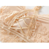 Lacey Triangle Open-Back