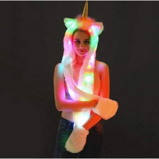 LED Bear and Unicorn-[rave outfit]-Euphoria