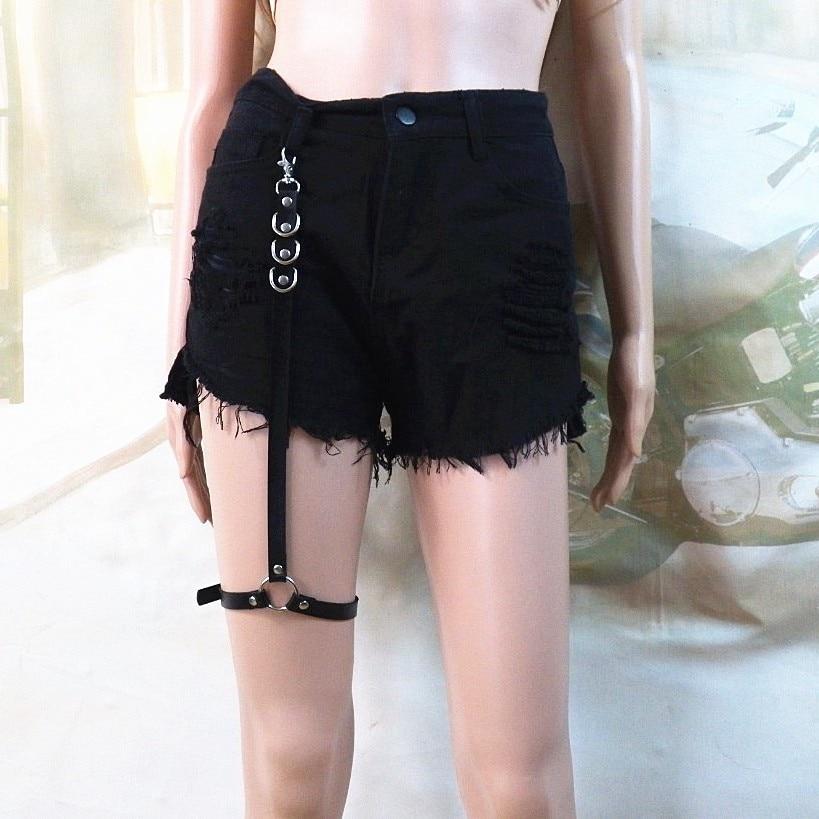 New woman Leather Leg Garter Body Strap Harness Belt Bridal Garters Belts Lingerie Sex Body Sexy Costumes Suspender Erotic belt-[rave outfit]-Euphoria