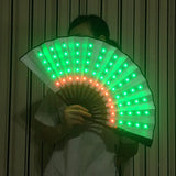 Multi-Color LED Hand Fan