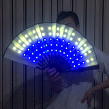 Multi-Color LED Hand Fan