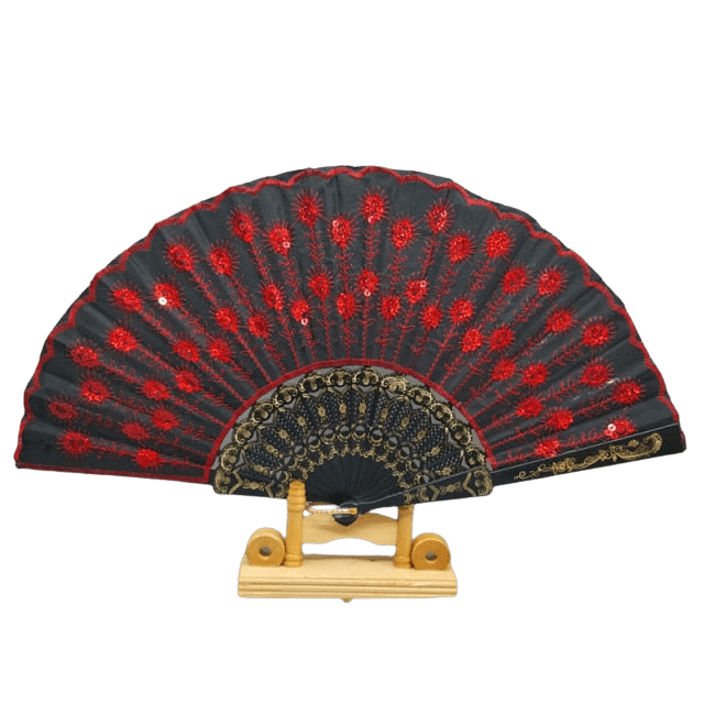 Colorful Peacock Fan