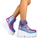 Violet Nebula-Euphoria-[rave shoes]-[rave platforms]-[platform boots]-Euphoria