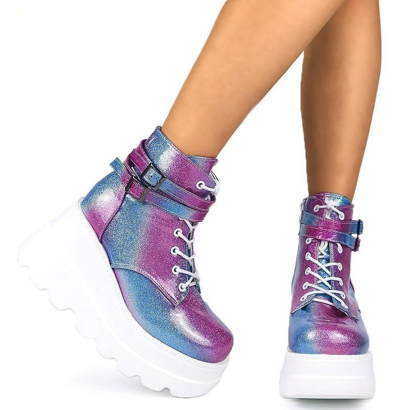 Violet Nebula-Euphoria-[rave shoes]-[rave platforms]-[platform boots]-Euphoria