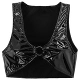 Wetlook Leather Full Back-[rave outfit]-Euphoria